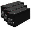 Mighty Max Battery ML5-12 - 12V 5AH UPS Battery Replaces Vision CP1250, CP 1250 - 9 Pack ML5-12MP924977